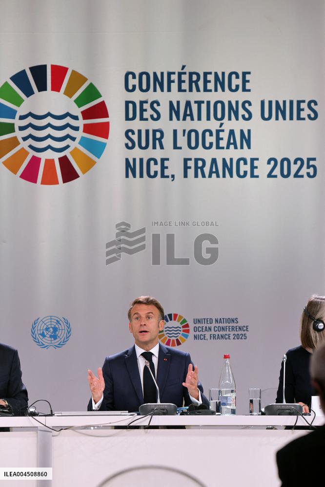 UN Ocean Conference Opens with Presidents of France, Costa Rica, and UN Chief - Nice
