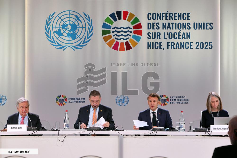 UN Ocean Conference Opens with Presidents of France, Costa Rica, and UN Chief - Nice
