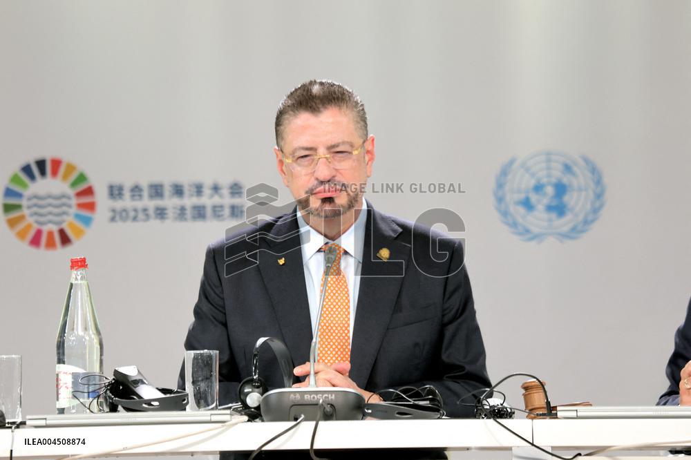 UN Ocean Conference Opens with Presidents of France, Costa Rica, and UN Chief - Nice