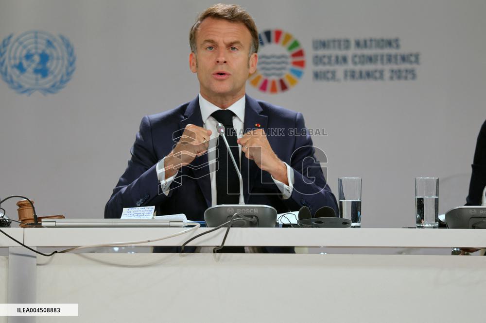 UN Ocean Conference Opens with Presidents of France, Costa Rica, and UN Chief - Nice