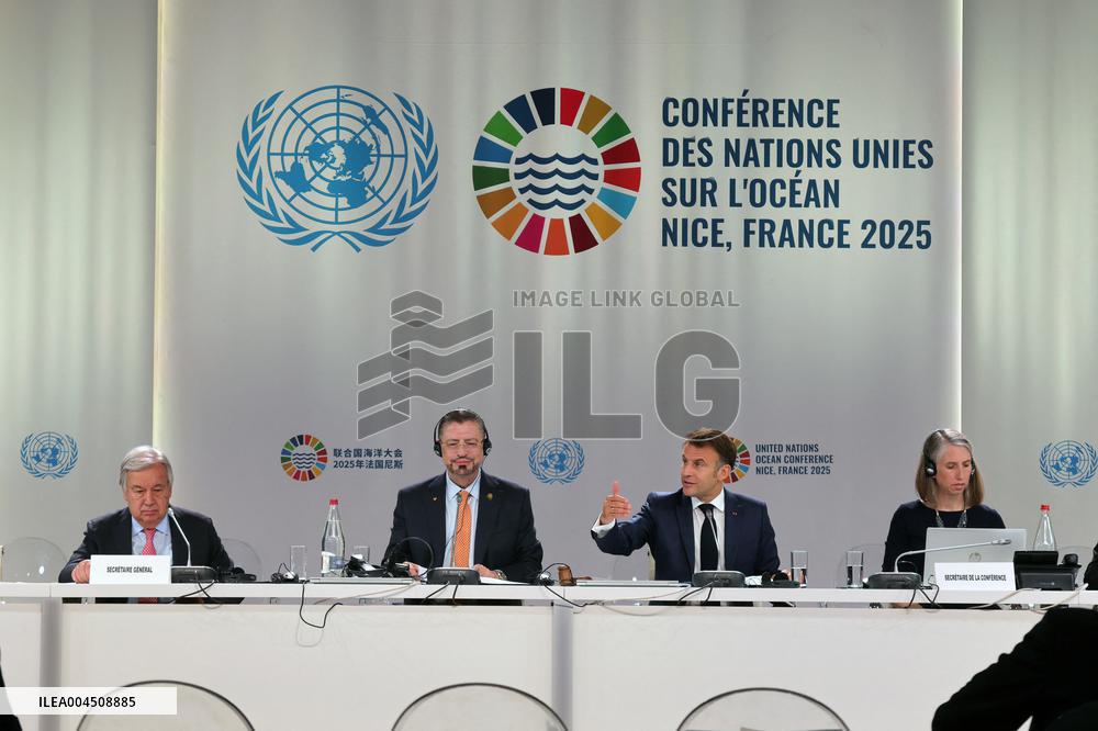 UN Ocean Conference Opens with Presidents of France, Costa Rica, and UN Chief - Nice