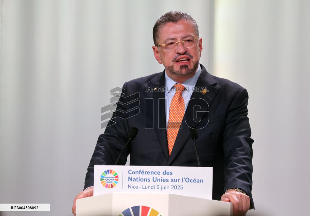 UN Ocean Conference Opens with Presidents of France, Costa Rica, and UN Chief - Nice