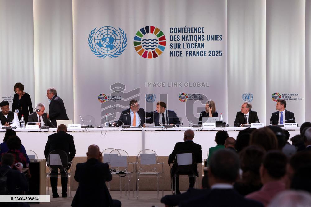 UN Ocean Conference Opens with Presidents of France, Costa Rica, and UN Chief - Nice