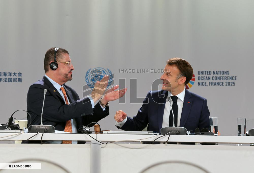 UN Ocean Conference Opens with Presidents of France, Costa Rica, and UN Chief - Nice