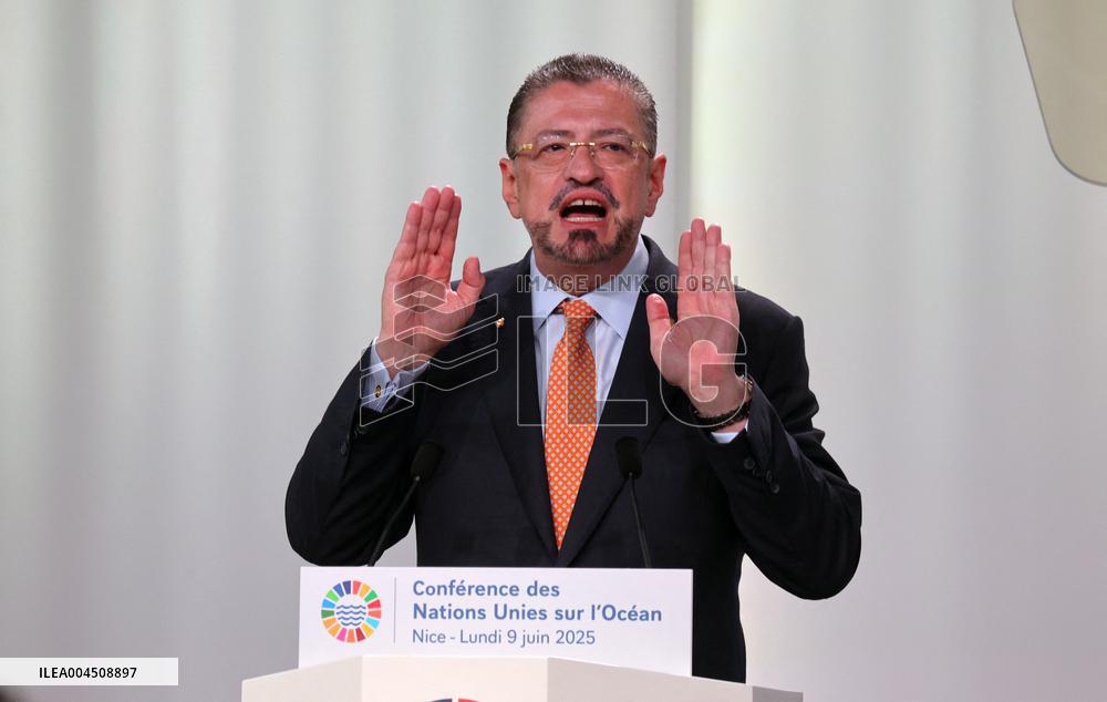 UN Ocean Conference Opens with Presidents of France, Costa Rica, and UN Chief - Nice