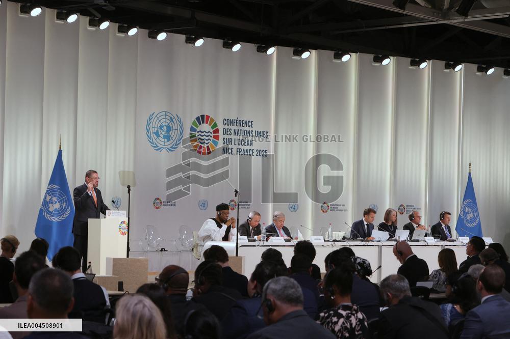 UN Ocean Conference Opens with Presidents of France, Costa Rica, and UN Chief - Nice