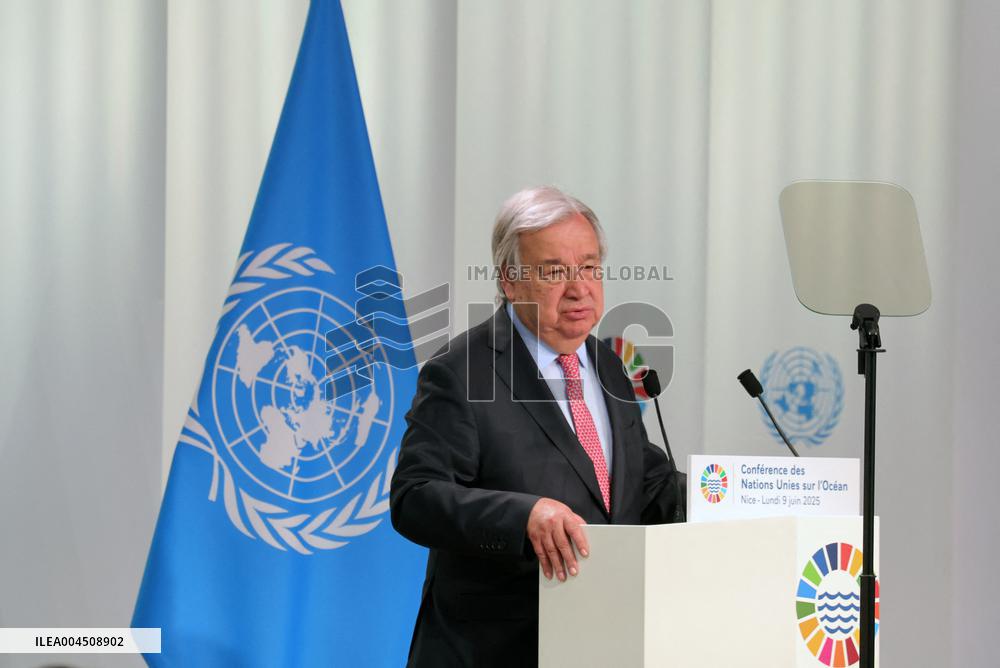 UN Ocean Conference Opens with Presidents of France, Costa Rica, and UN Chief - Nice