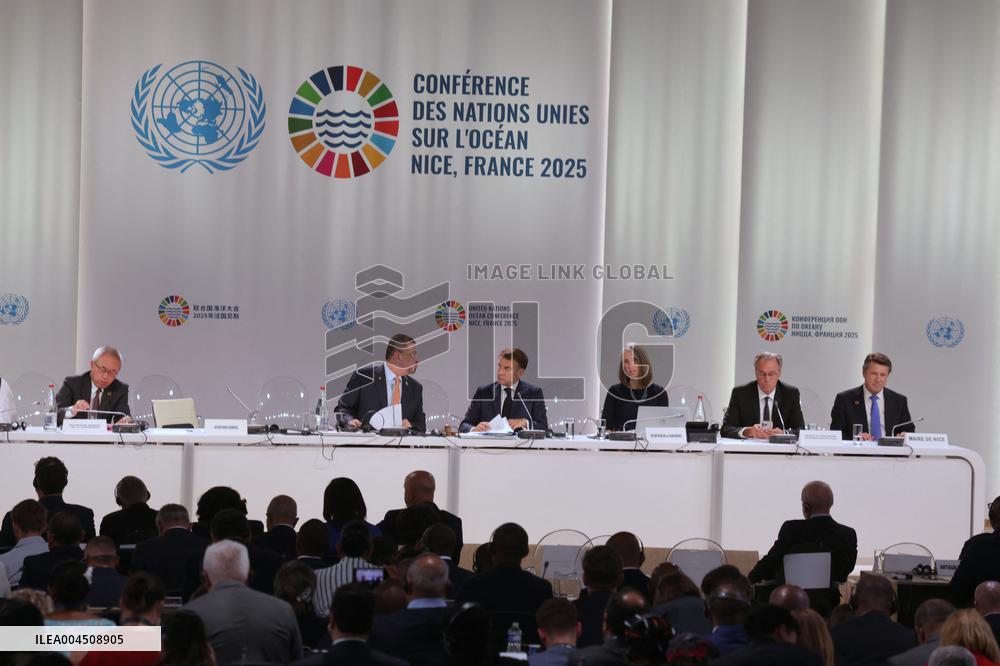 UN Ocean Conference Opens with Presidents of France, Costa Rica, and UN Chief - Nice