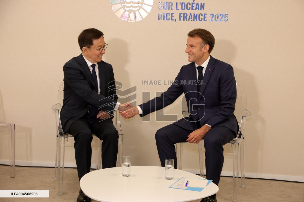 Bilateral Meeting at Third UN Ocean Conference UNOC3 - Nice