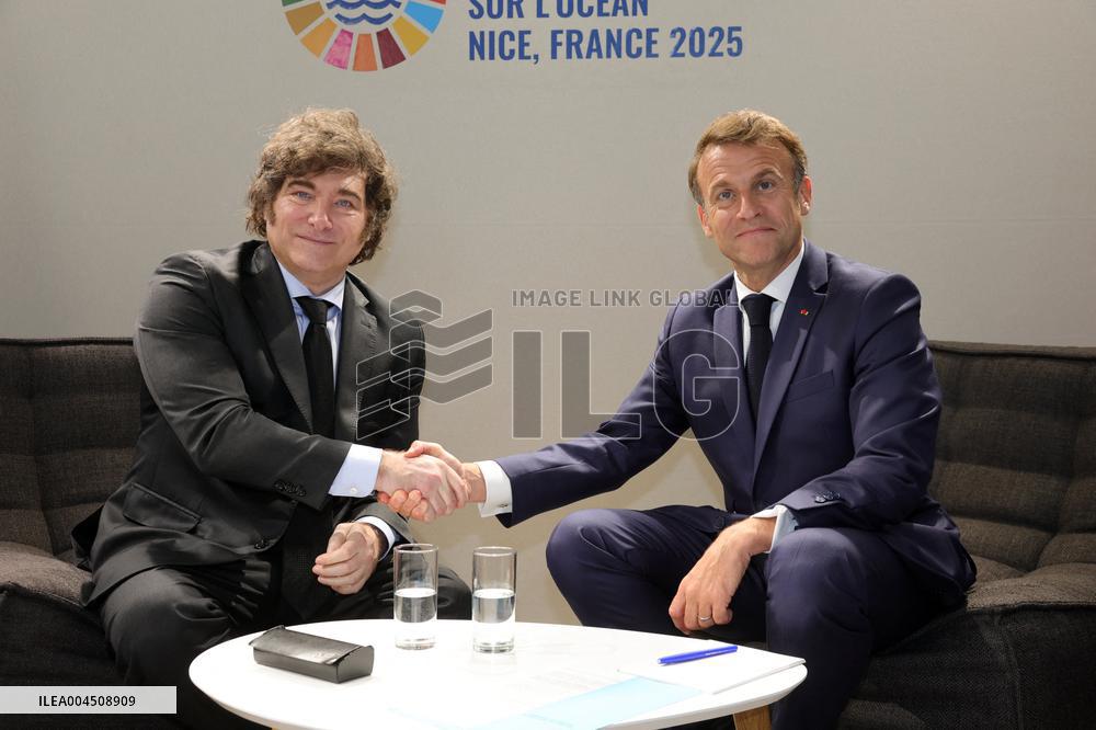 Bilateral Meeting at Third UN Ocean Conference UNOC3 - Nice