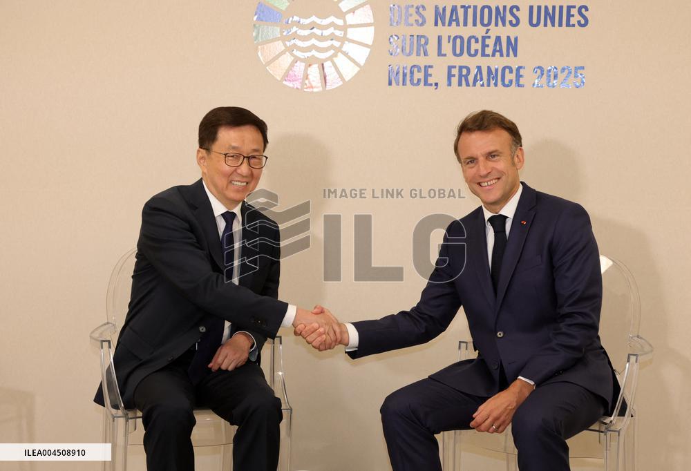 Bilateral Meeting at Third UN Ocean Conference UNOC3 - Nice