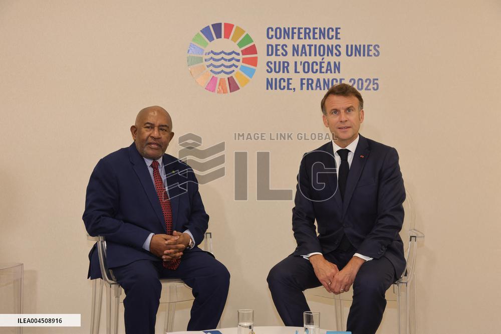 Bilateral Meeting at Third UN Ocean Conference UNOC3 - Nice