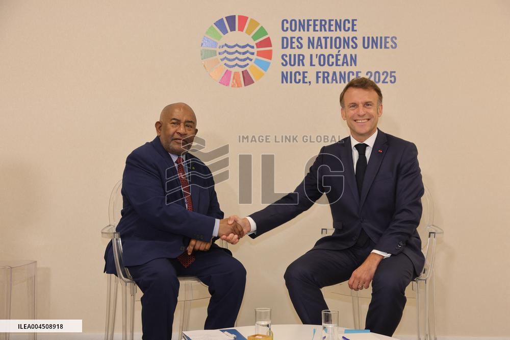 Bilateral Meeting at Third UN Ocean Conference UNOC3 - Nice