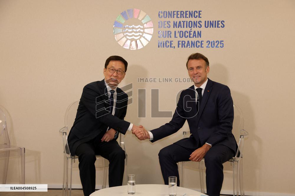 Bilateral Meeting at Third UN Ocean Conference UNOC3 - Nice