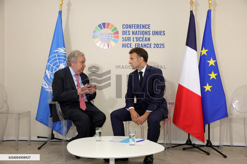 Bilateral Meeting at Third UN Ocean Conference UNOC3 - Nice