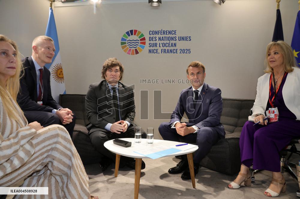 Bilateral Meeting at Third UN Ocean Conference UNOC3 - Nice