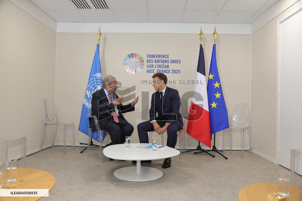 Bilateral Meeting at Third UN Ocean Conference UNOC3 - Nice