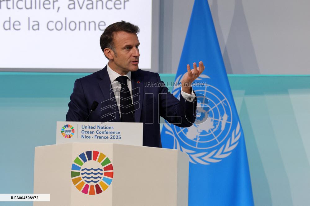 Presentation of the European Ocean Pact UNOC3 - Nice