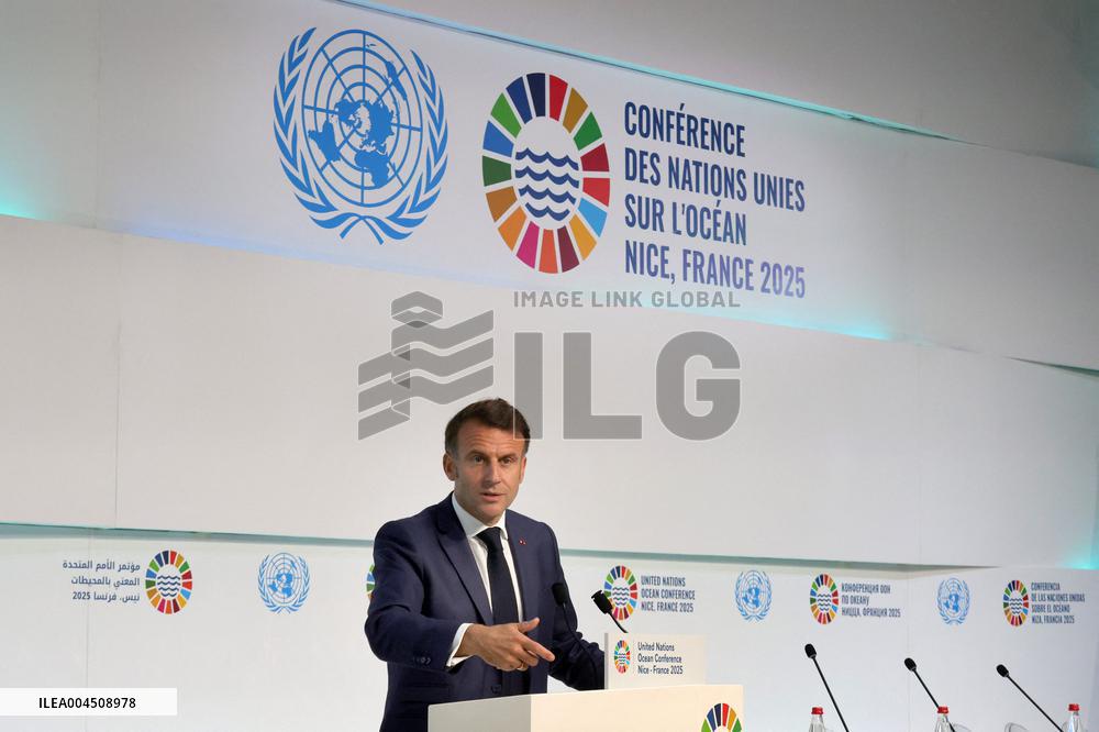 Presentation of the European Ocean Pact UNOC3 - Nice