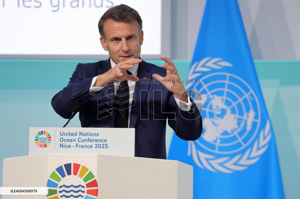 Presentation of the European Ocean Pact UNOC3 - Nice