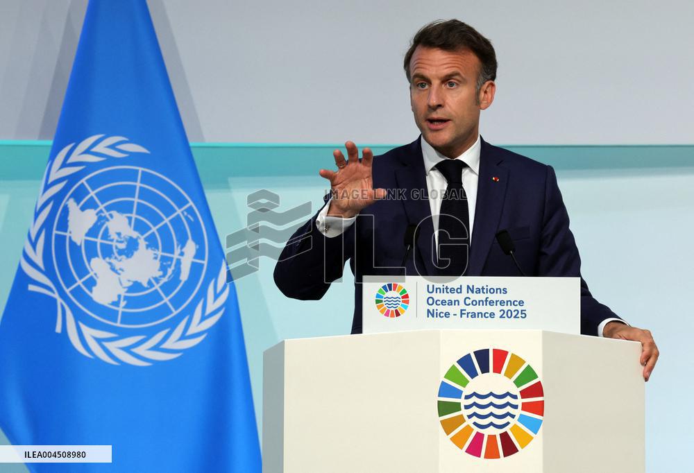 Presentation of the European Ocean Pact UNOC3 - Nice