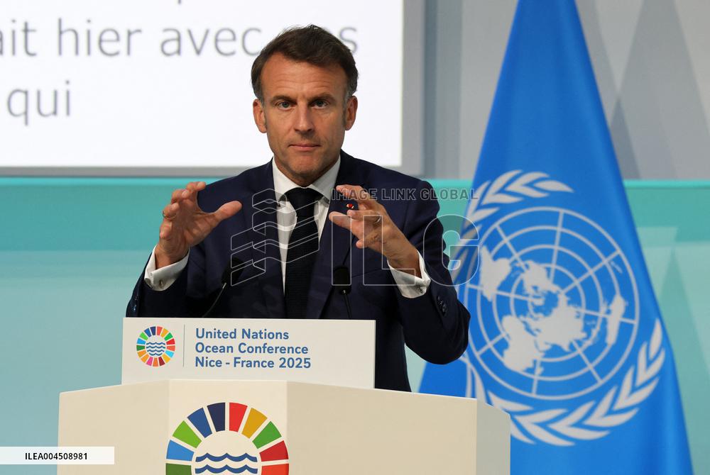 Presentation of the European Ocean Pact UNOC3 - Nice