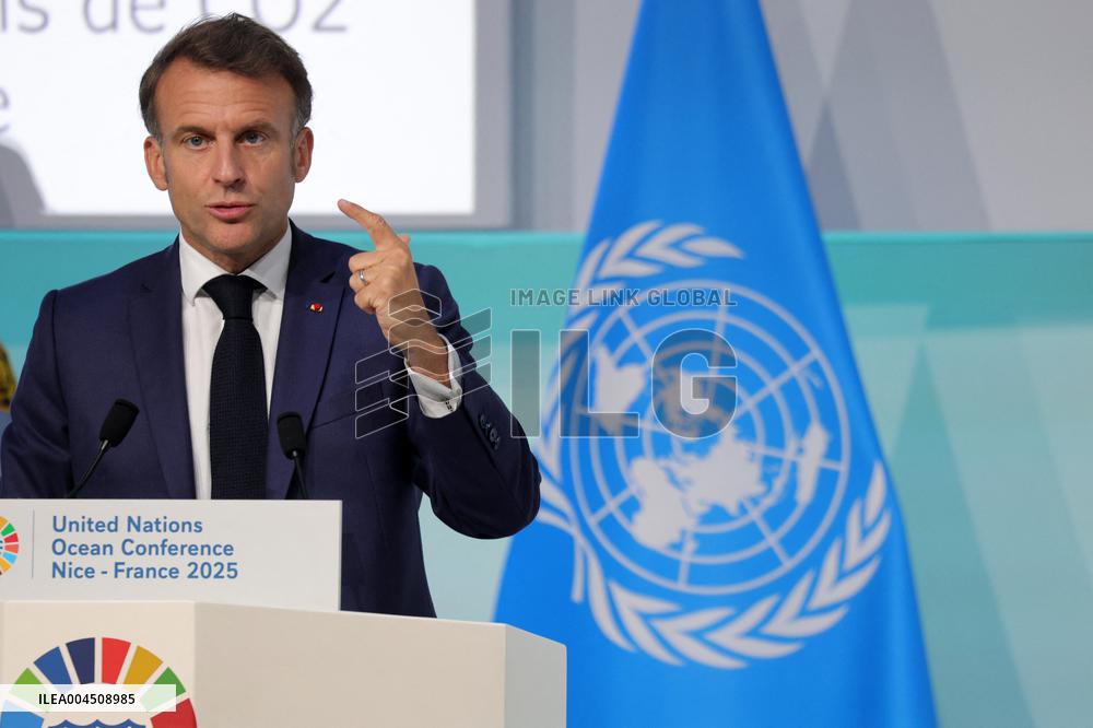 Presentation of the European Ocean Pact UNOC3 - Nice