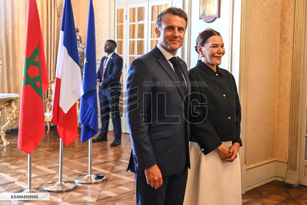 Macron and Princess Lalla Hasnaa Open Africa for the Ocean Panel at UNOC3 in Nice