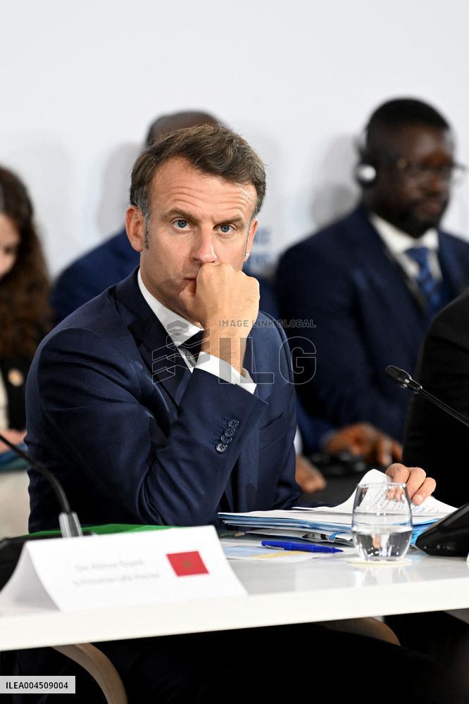 Macron and Princess Lalla Hasnaa Open Africa for the Ocean Panel at UNOC3 in Nice