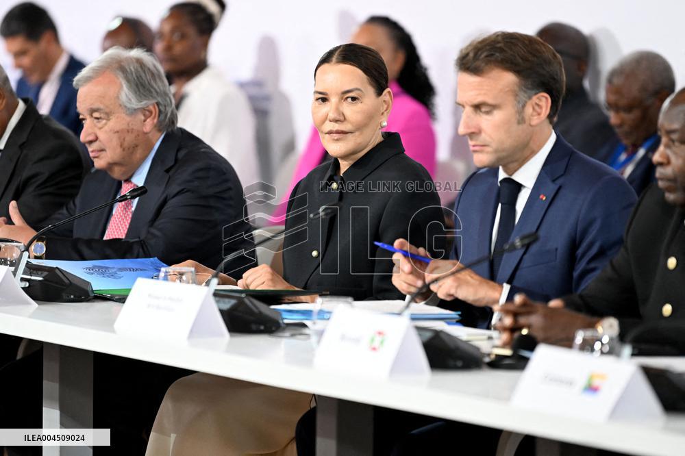 Macron and Princess Lalla Hasnaa Open Africa for the Ocean Panel at UNOC3 in Nice