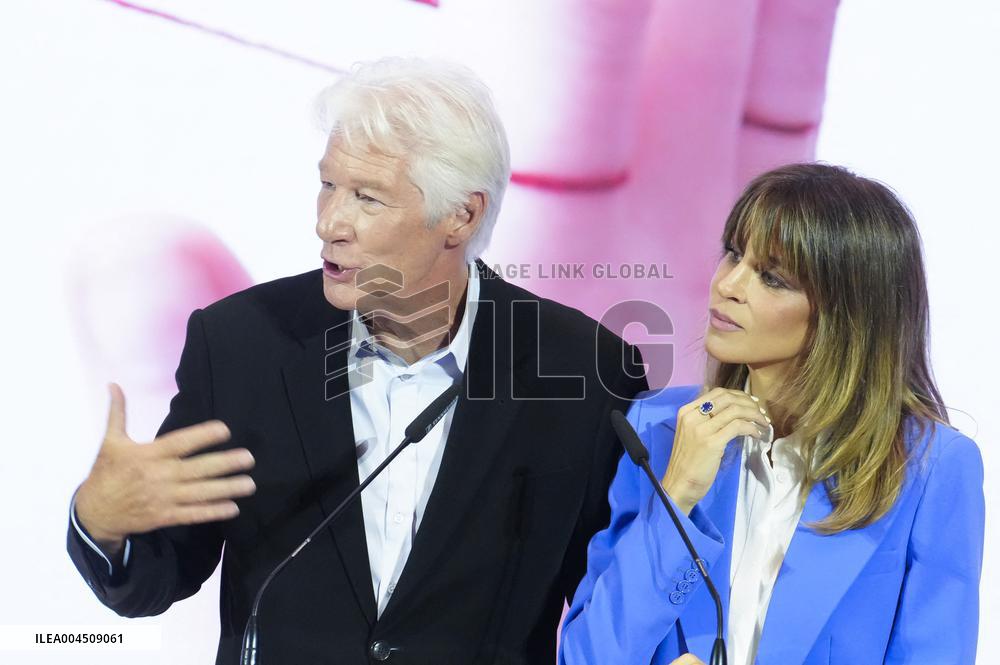 Queen Letizia Closes Euros de tu Nomina Event in Madrid