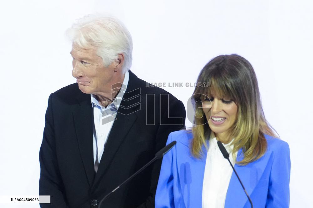 Queen Letizia Closes Euros de tu Nomina Event in Madrid