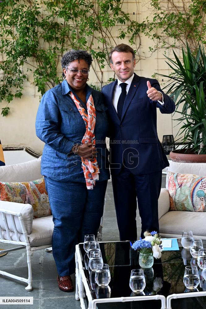 President Macron Holds Bilateral Meetings at UNOC3 in Nice