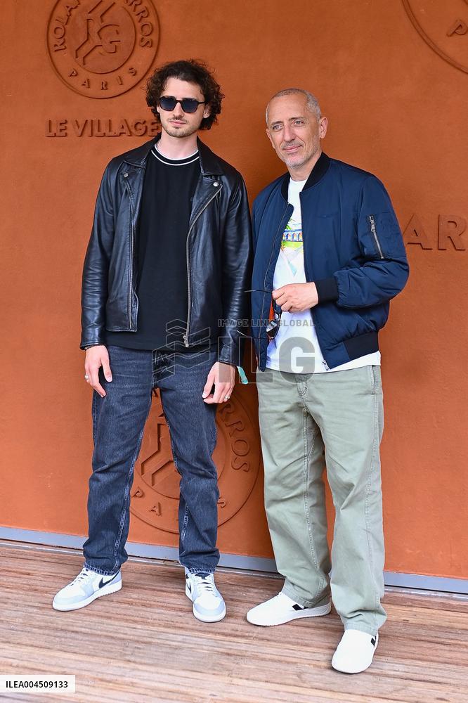 2025 French Open - Celebrities at Village Day 15