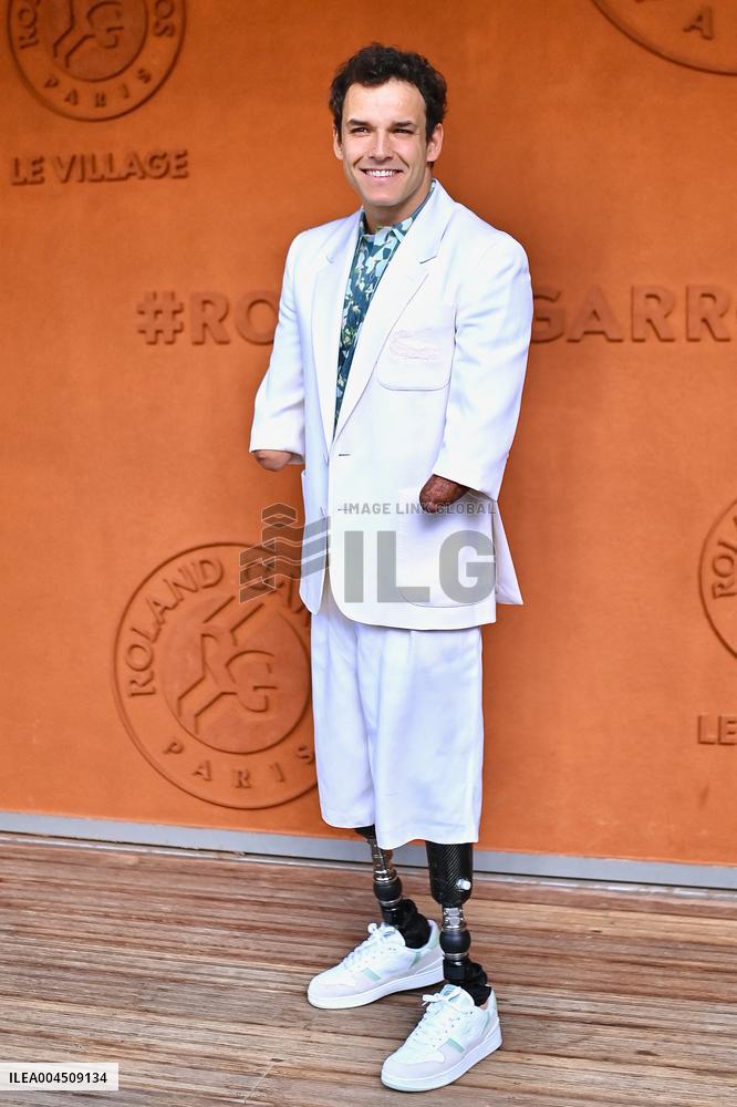 2025 French Open - Celebrities at Village Day 15