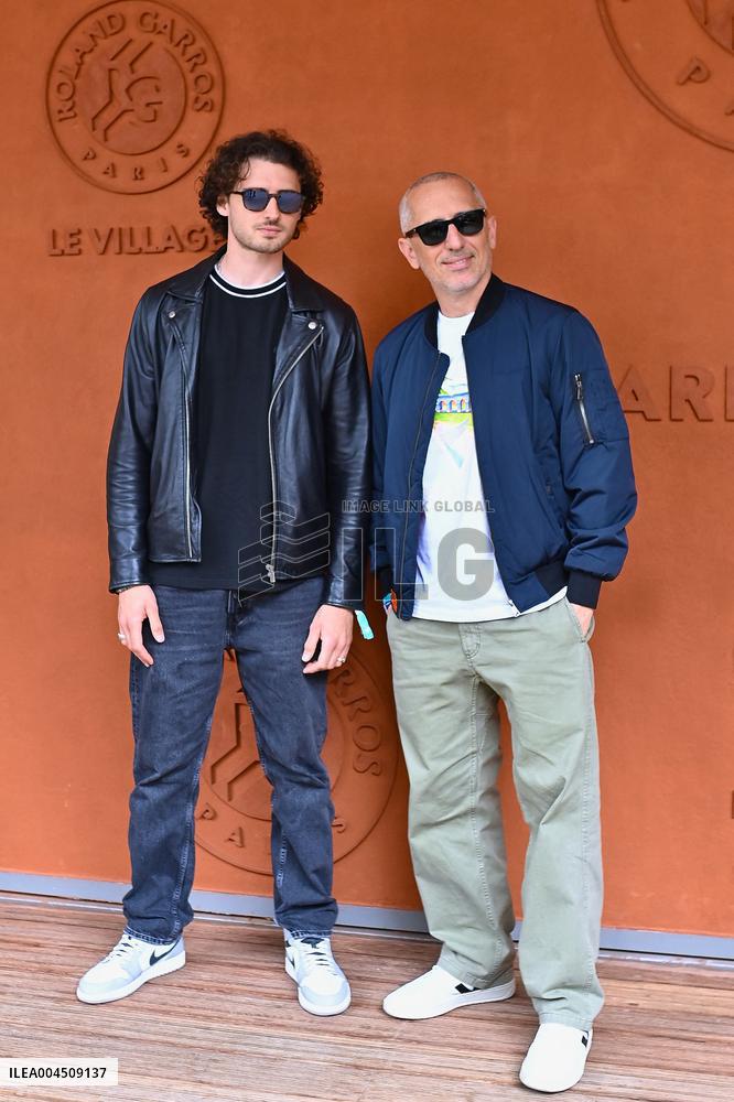 2025 French Open - Celebrities at Village Day 15