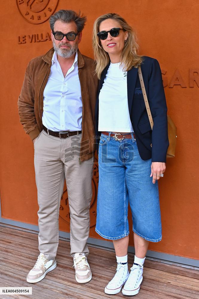 2025 French Open - Celebrities at Village Day 15