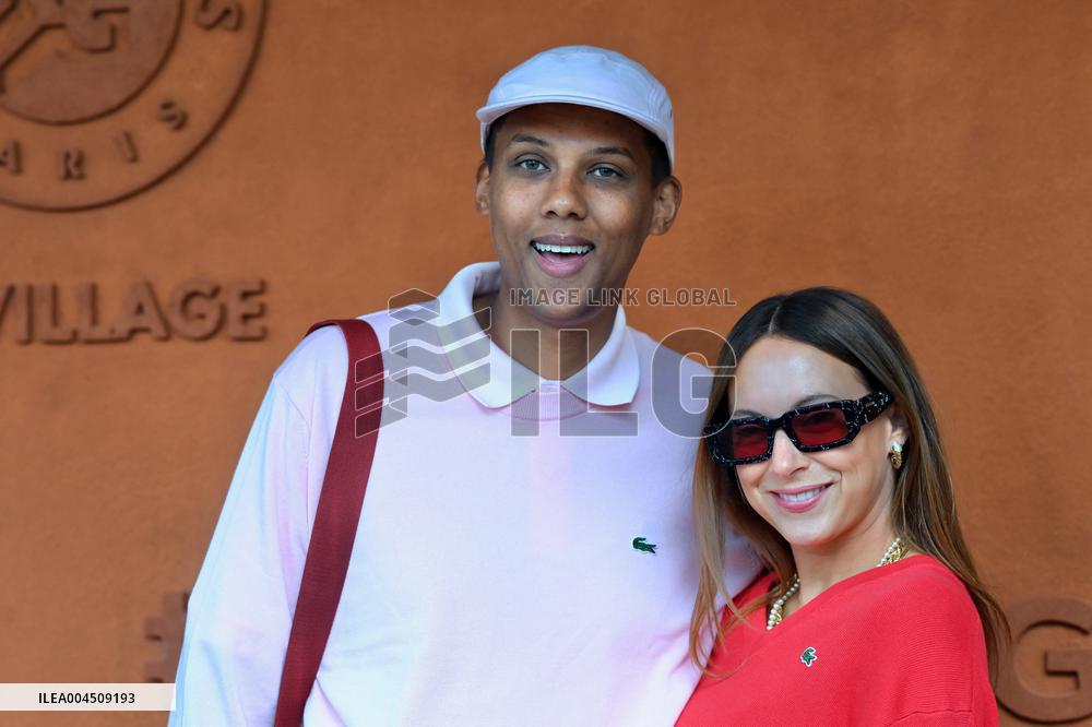 2025 French Open - Celebrities at Village Day 15