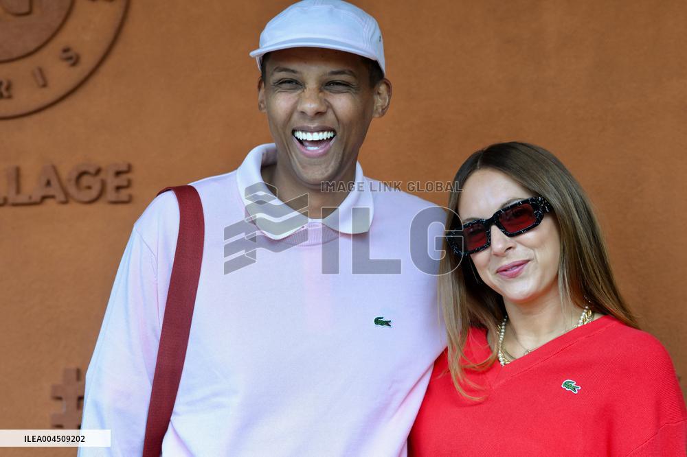 2025 French Open - Celebrities at Village Day 15