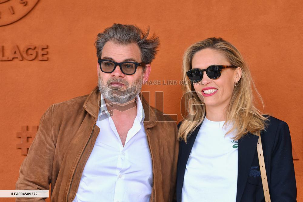 2025 French Open - Celebrities at Village Day 15