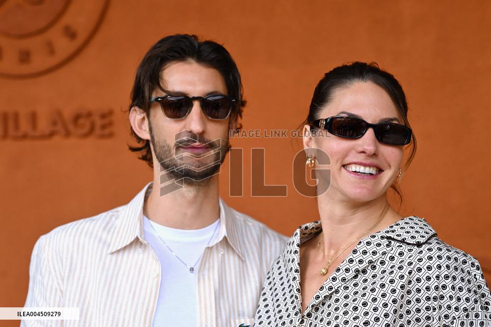 2025 French Open - Celebrities at Village Day 15