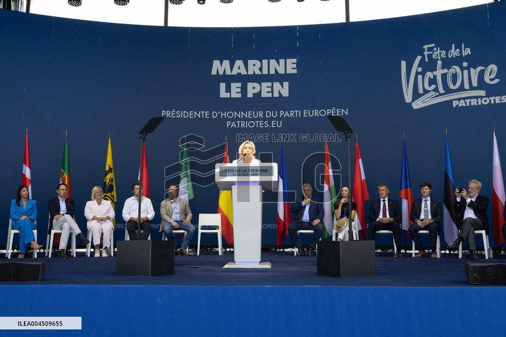 Patriots for Europe Meeting - Mormant-sur-Vernisson