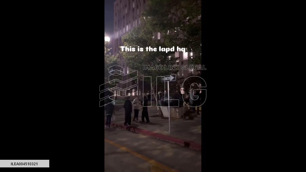 US: Rioters Target LAPD Headquarters Amid Escalating LA Protests