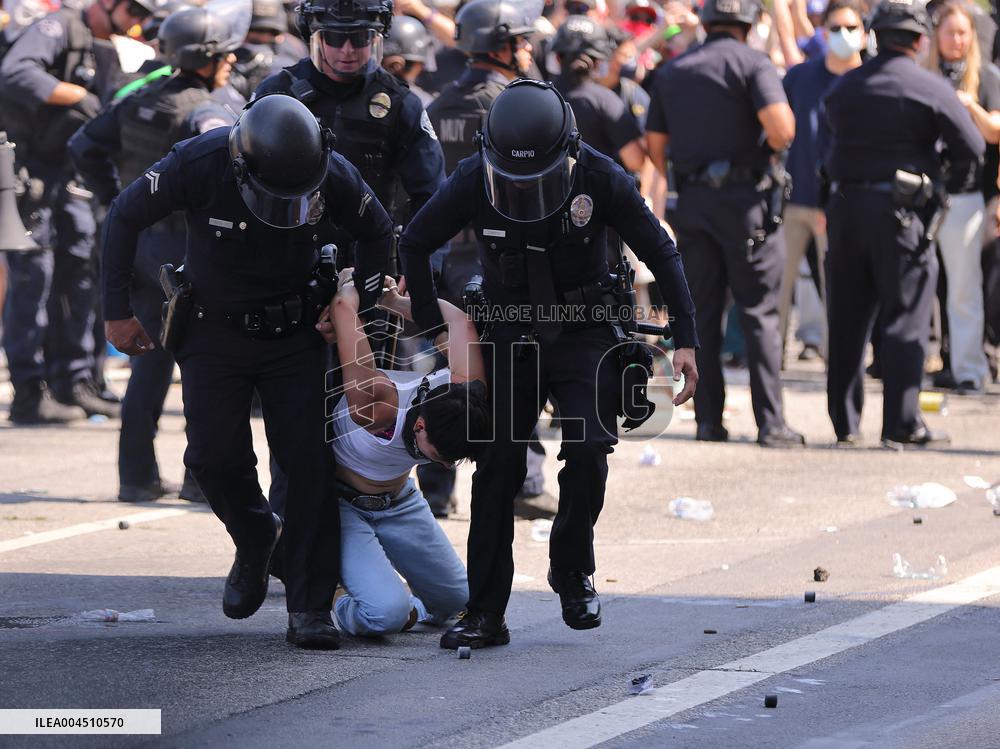 ICE Raids Spark Protest Riot - LA