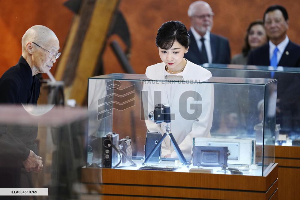 Japan's Princess Kako in Brazil