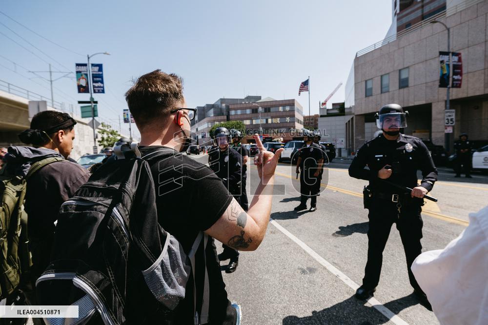 ICE Raids Spark Protest Riot - LA