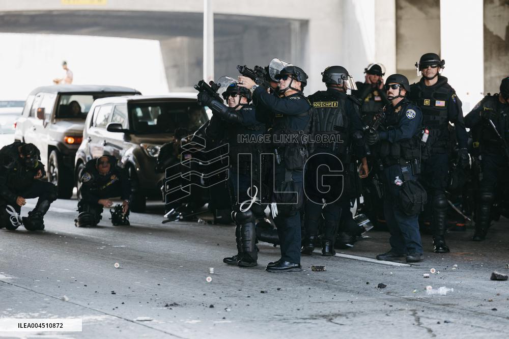 ICE Raids Spark Protest Riot - LA