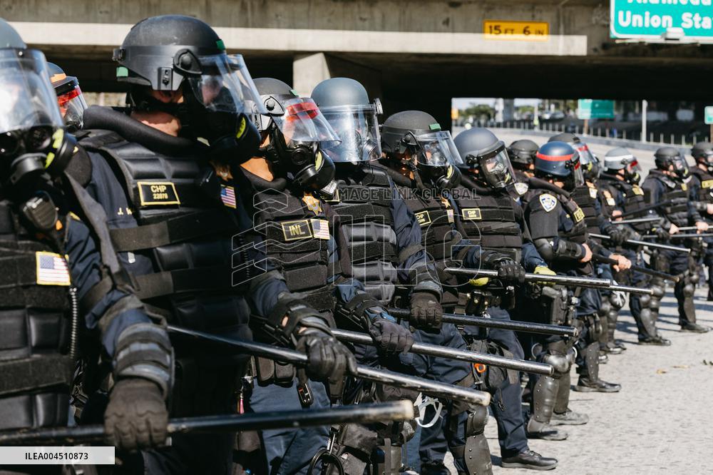 ICE Raids Spark Protest Riot - LA