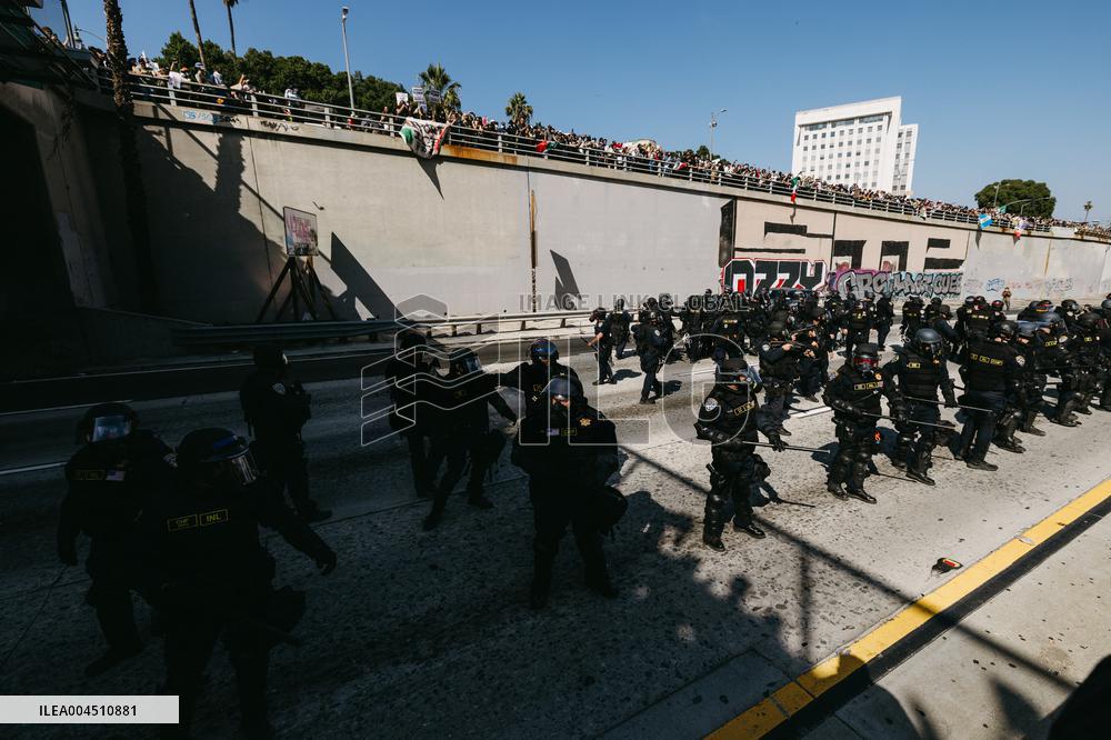 ICE Raids Spark Protest Riot - LA