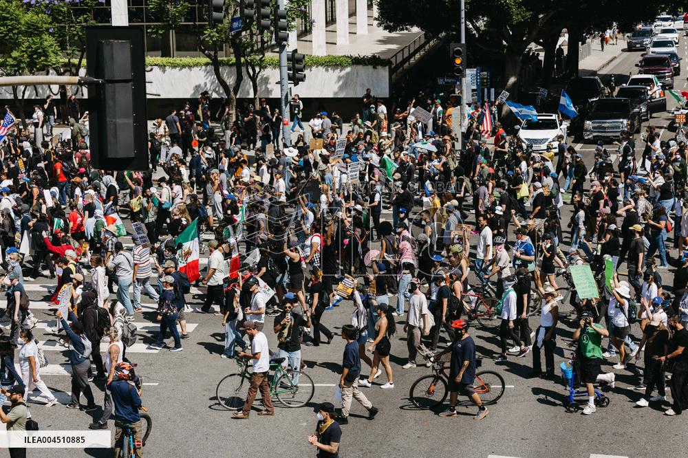 ICE Raids Spark Protest Riot - LA